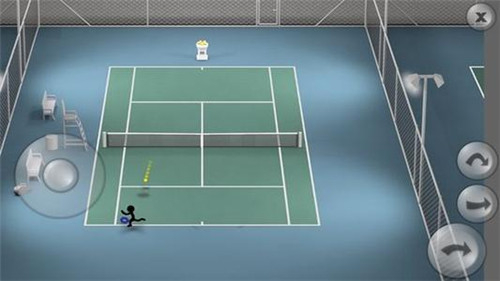 室内模拟网球运动系统是一种通过互动投影