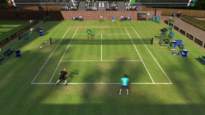 模拟网球是一款有益健身的室内体育项目